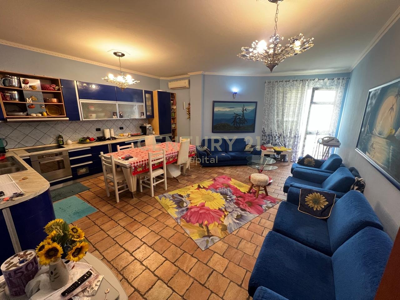 Apartment 120m2 1+1 and 300m2 veranda!