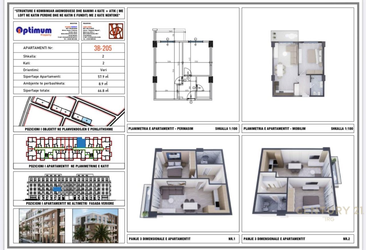 APPARTAMENTO 1 PIÙ 1 IN VENDITA ADRIA RESIDENCE, QERRET