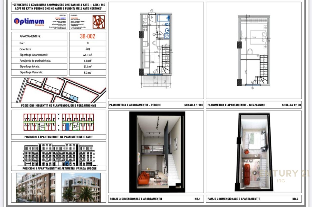 DUPLEX PER SHITJE ADRIA REZIDENC, QERRET