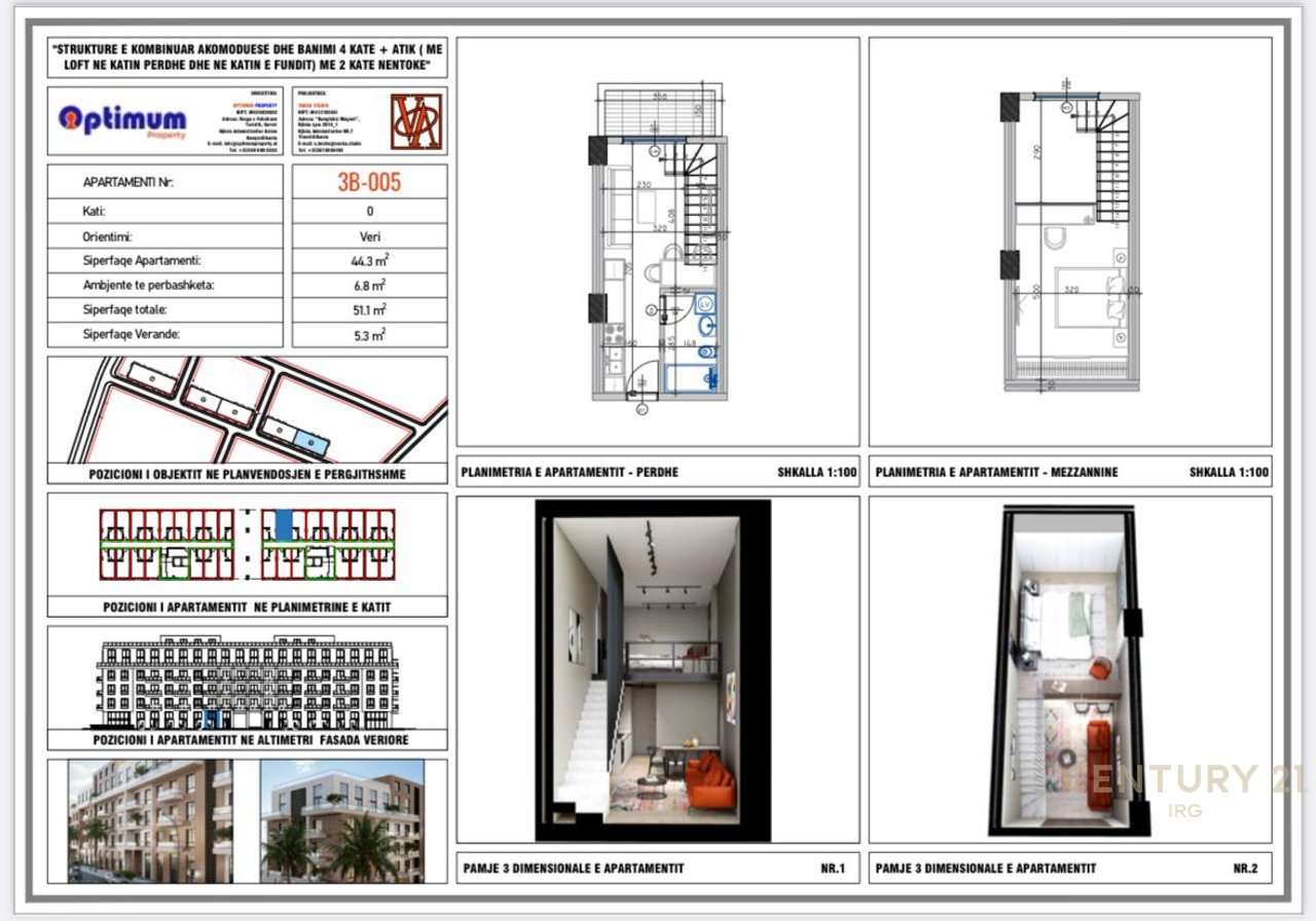 DUPLEX PER SHITJE ADRIA REZIDENC, QERRET