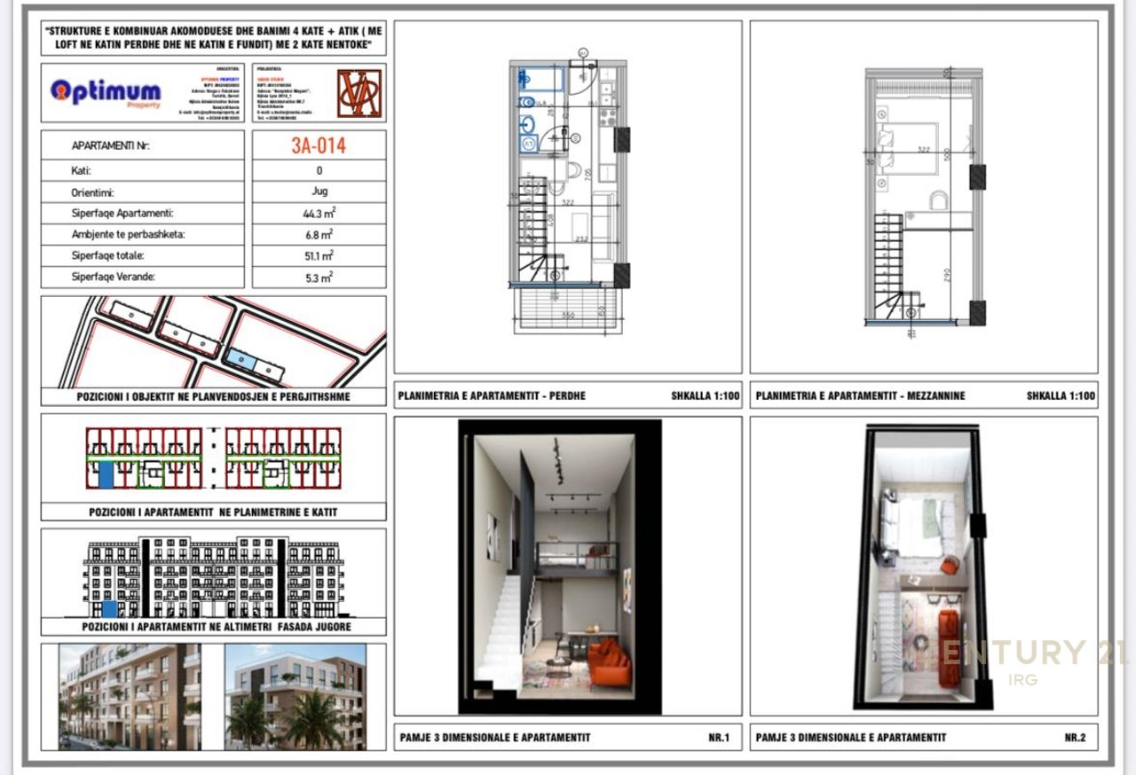 DUPLEX PER SHITJE ADRIA REZIDENC, QERRET