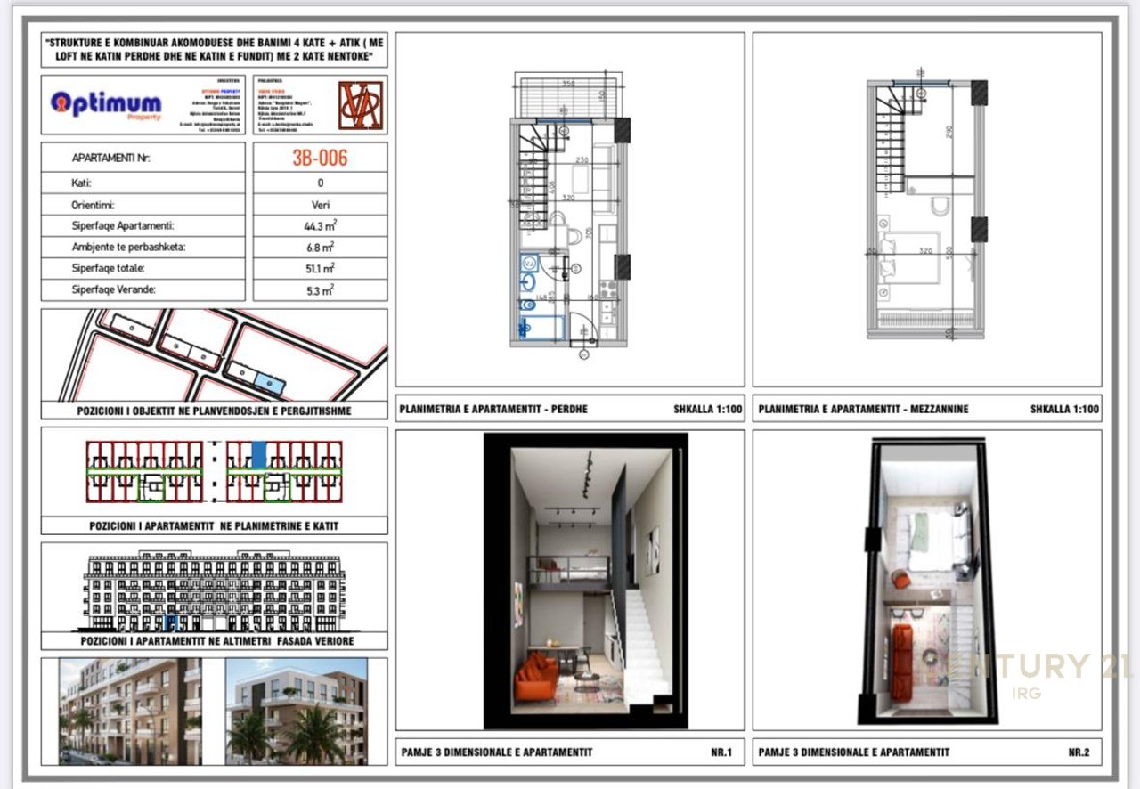 DUPLEX PER SHITJE ADRIA REZIDENC, QERRET