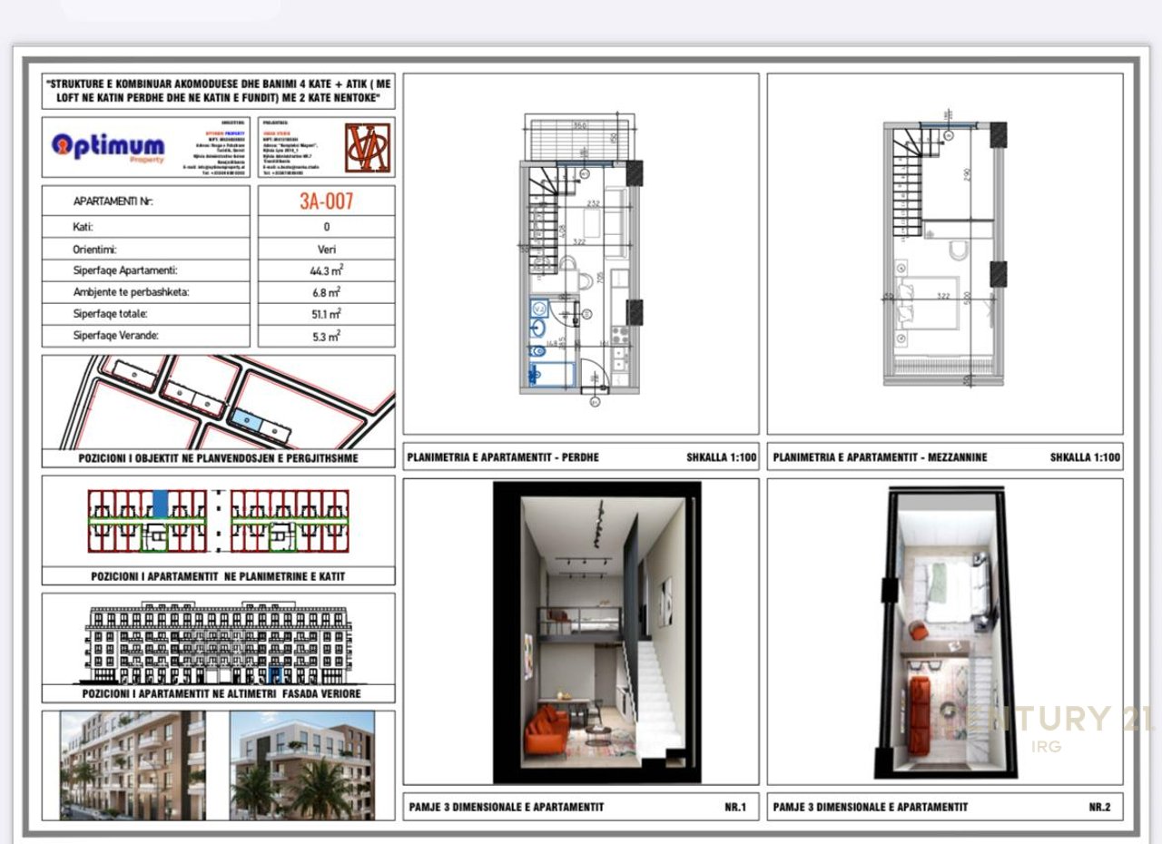 DUPLEX PER SHITJE ADRIA REZIDENC, QERRET