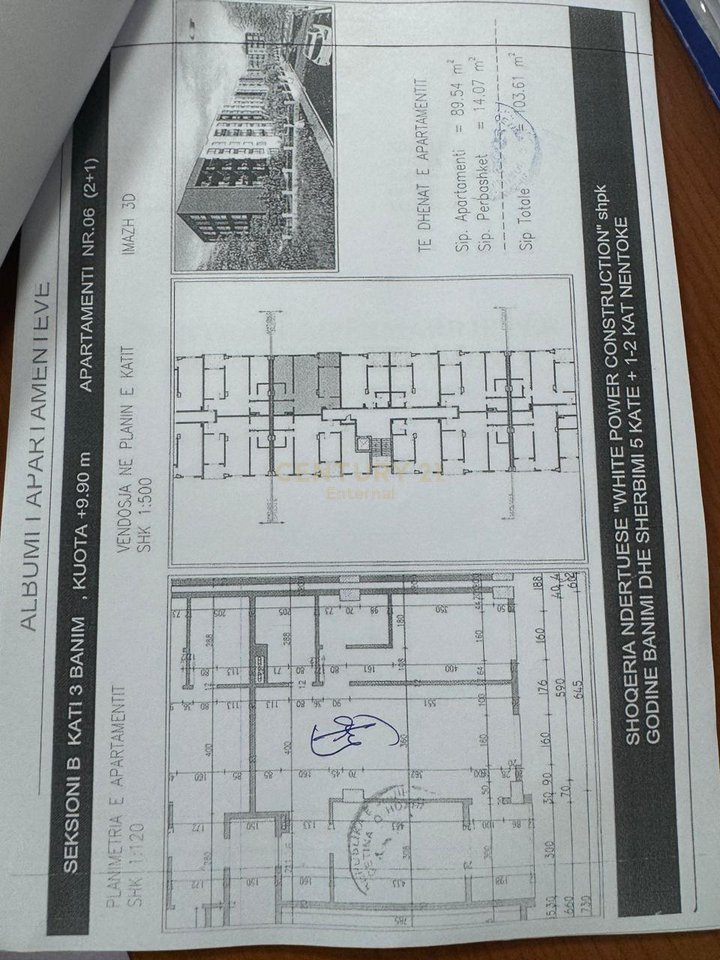 Apartment 2+1 +2 for sale in Paskuqan at a bargain price