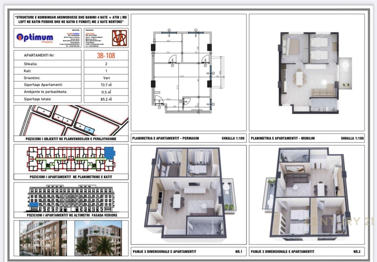 DUPLEX FOR SALE ADRIA RESIDENCE, QERRET
