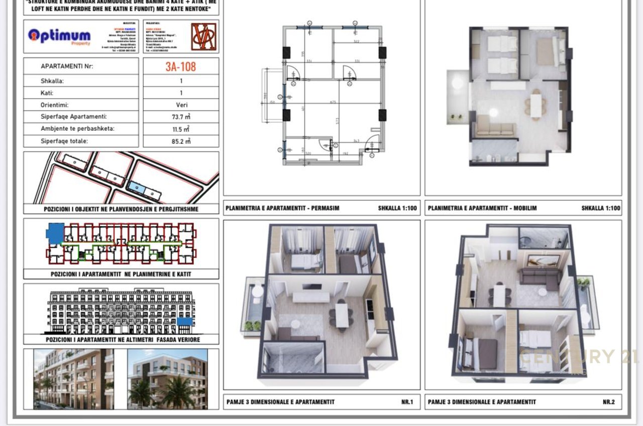DUPLEX IN VENDITA ADRIA RESIDENCE, QERRET