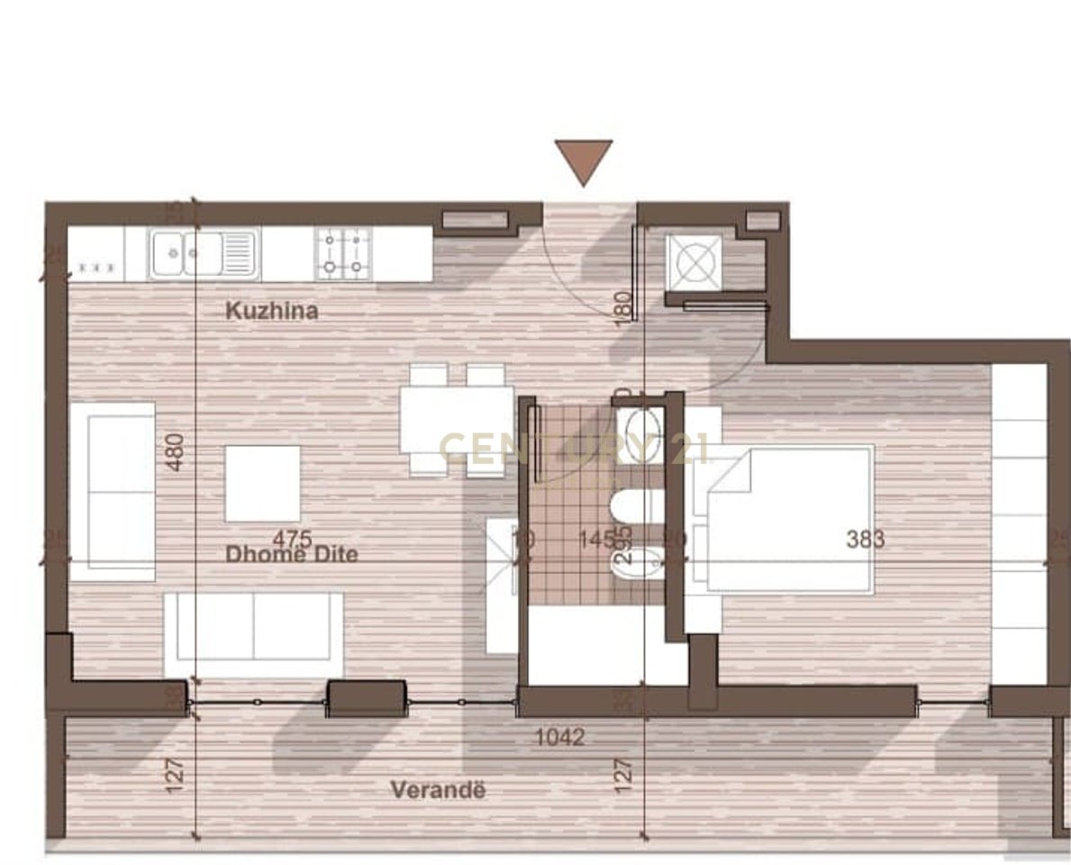 APPARTAMENTO SHESIM 1+1, UNIVERS CITY-QTU!