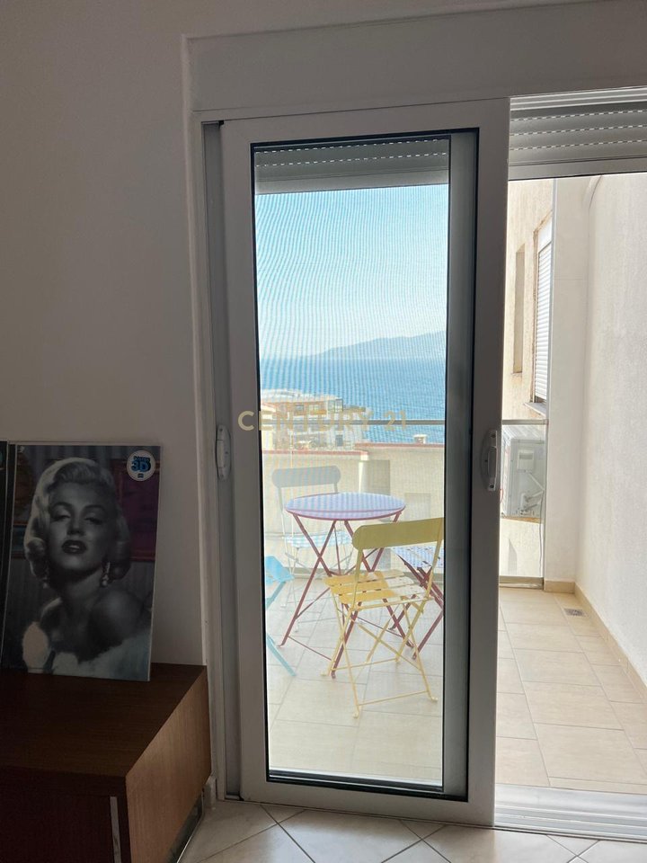 1+1 APARTMENT FOR SALE WITH SEA VIEW IN THE TOURIST AREA OF SARANDA