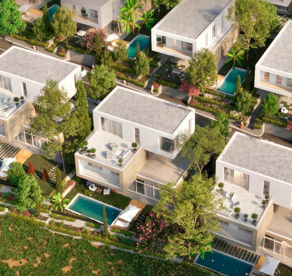 Blin Residence, Villa with Pool for Sale – Third Line on the Shore of Lake Farka