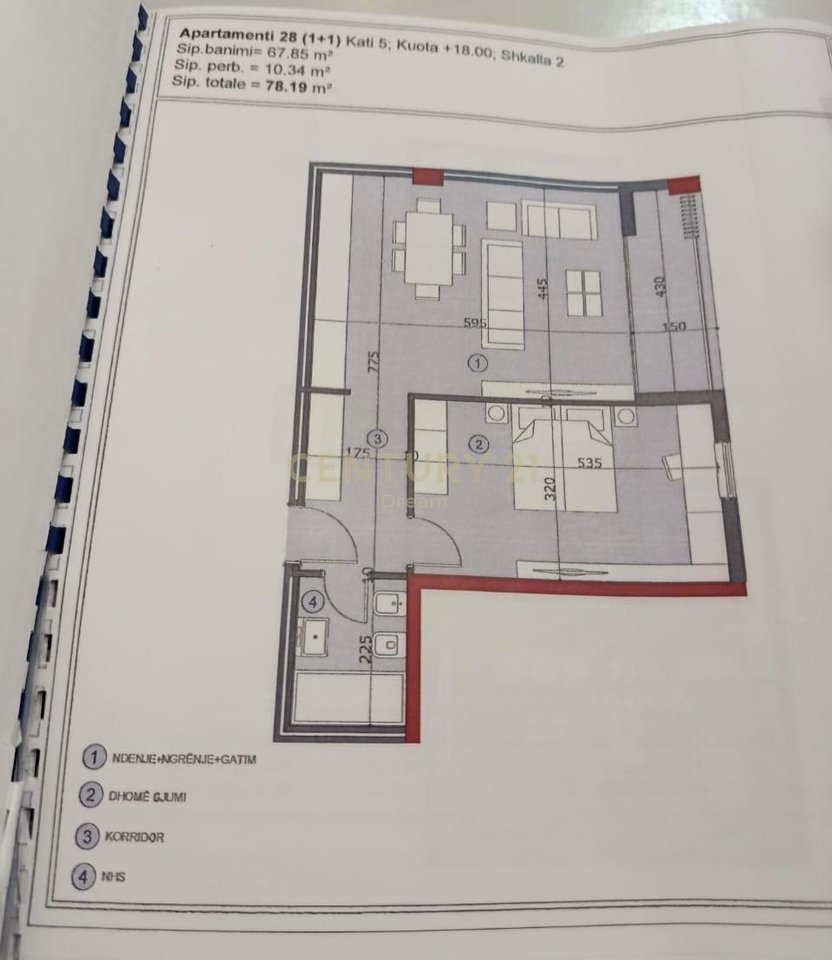 APPARTAMENTO 1+1 IN VENDITA NELL'AREA DI ALI DEMI!!!
