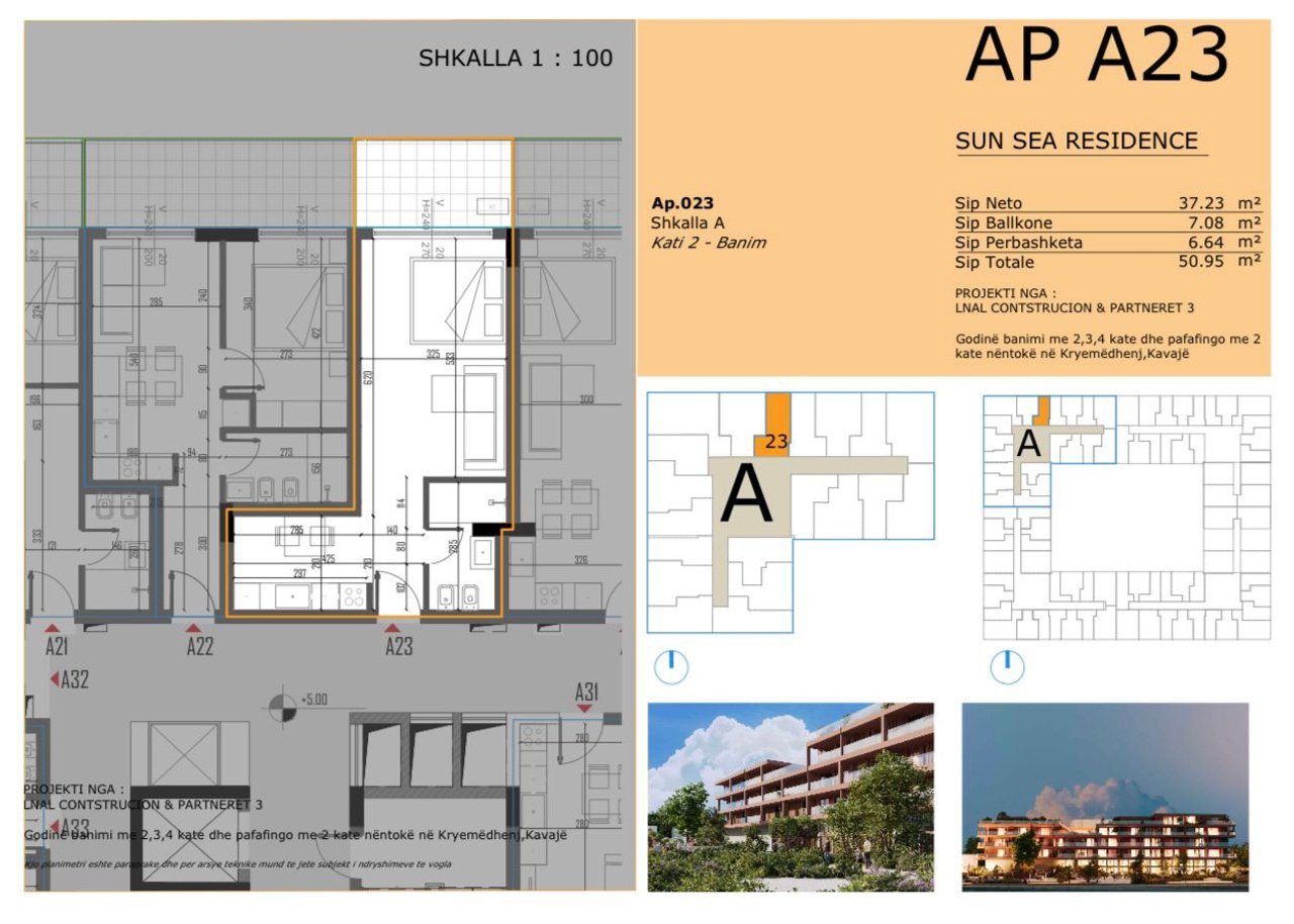 MONOLOCALE IN VENDITA NELLA NUOVA RESIDENZA A GOLEM, SUN SEA RESIDENCE!! OPZIONE DI PAGAMENTO A RATE!!