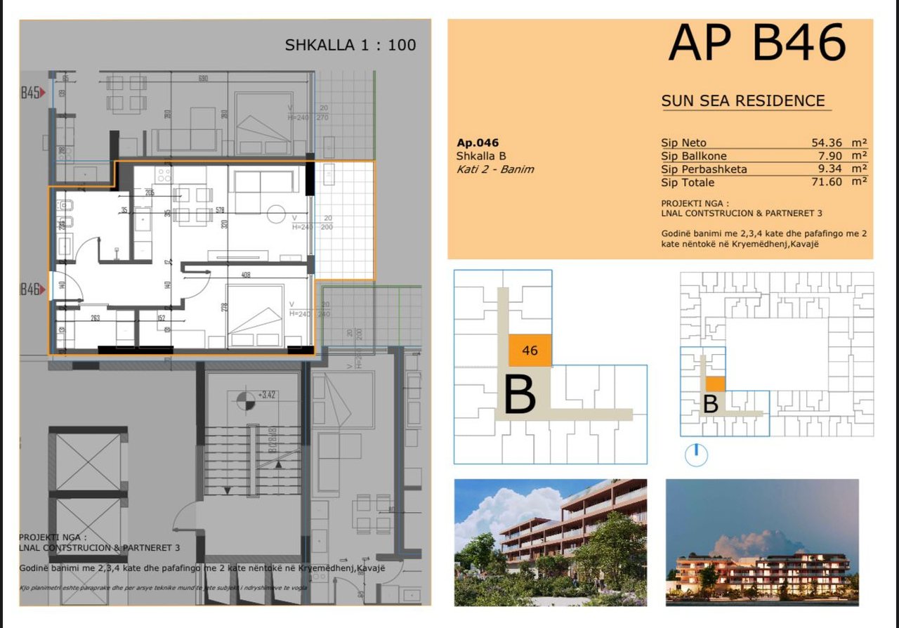 APPARTAMENTO 1+1 IN VENDITA NELLA NUOVA RESIDENZA A GOLEM, SUN SEA RESIDENCE!! POSSIBILITÀ DI PAGAMENTO A RATE!!