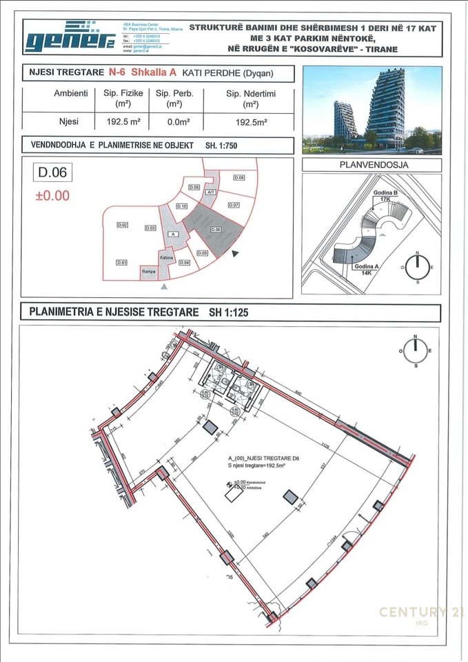 SERVICE UNIT AT THE "LAKE VIEW" RESIDENCE
