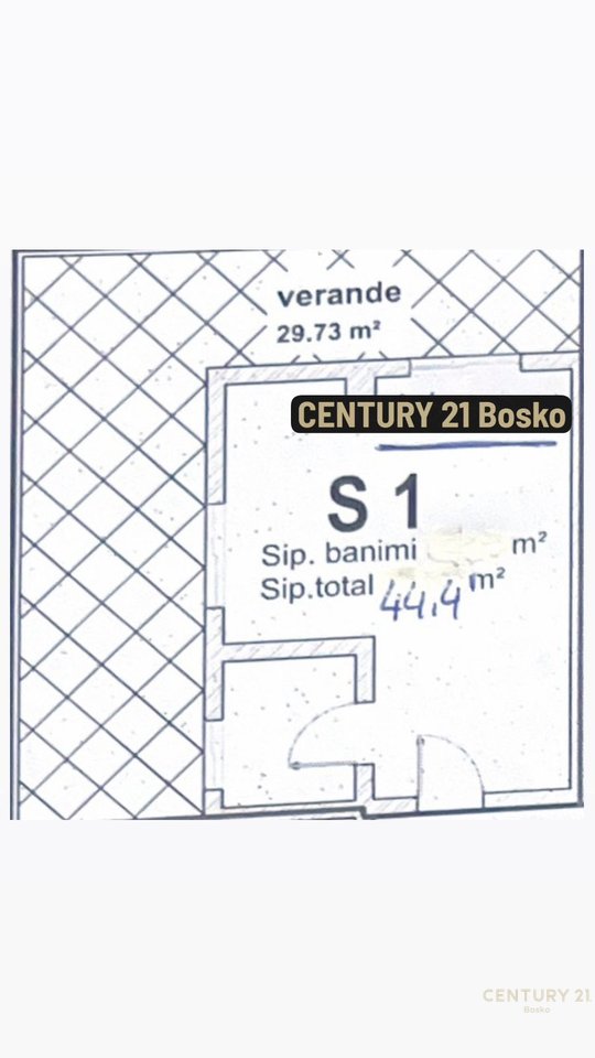 STUDIO APARTMENT FOR SALE AT SHKEMBI I KAVAJES!