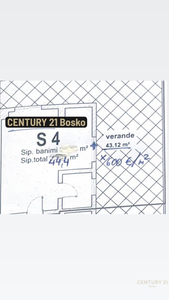 STUDIO APARTMENT FOR SALE AT SHKEMBI I KAVAJES !