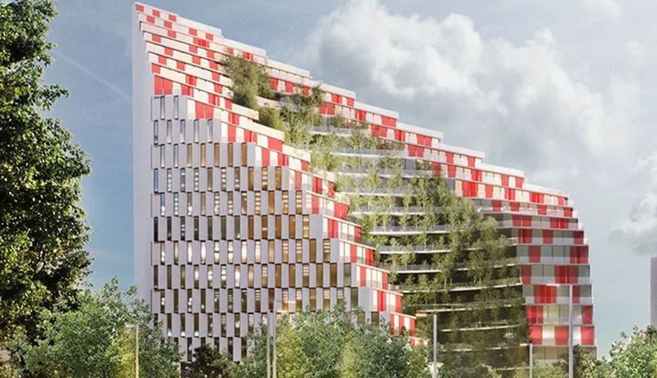 APPARTAMENTO SHESIM 1+1 NELL'EDIFICIO EXPOZITA AL PIANO 11!
