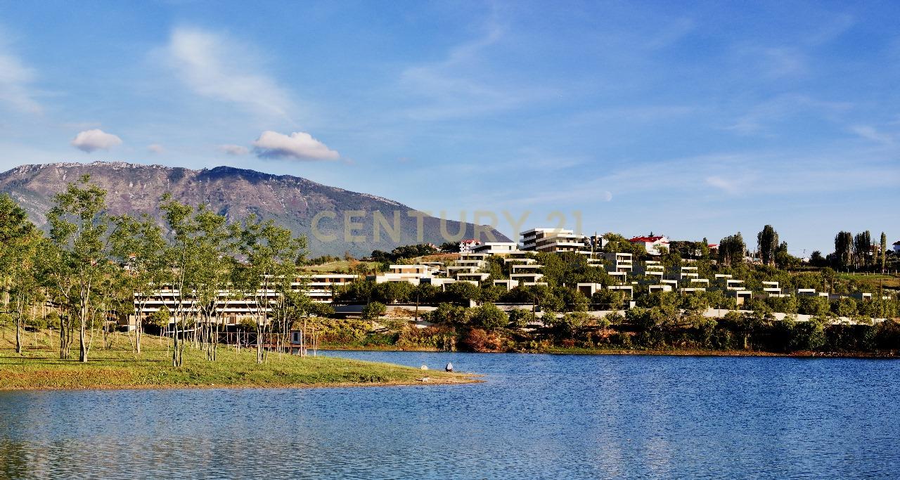 2+1 apartment with veranda and balcony with lake view in the Farka Lake Front residence