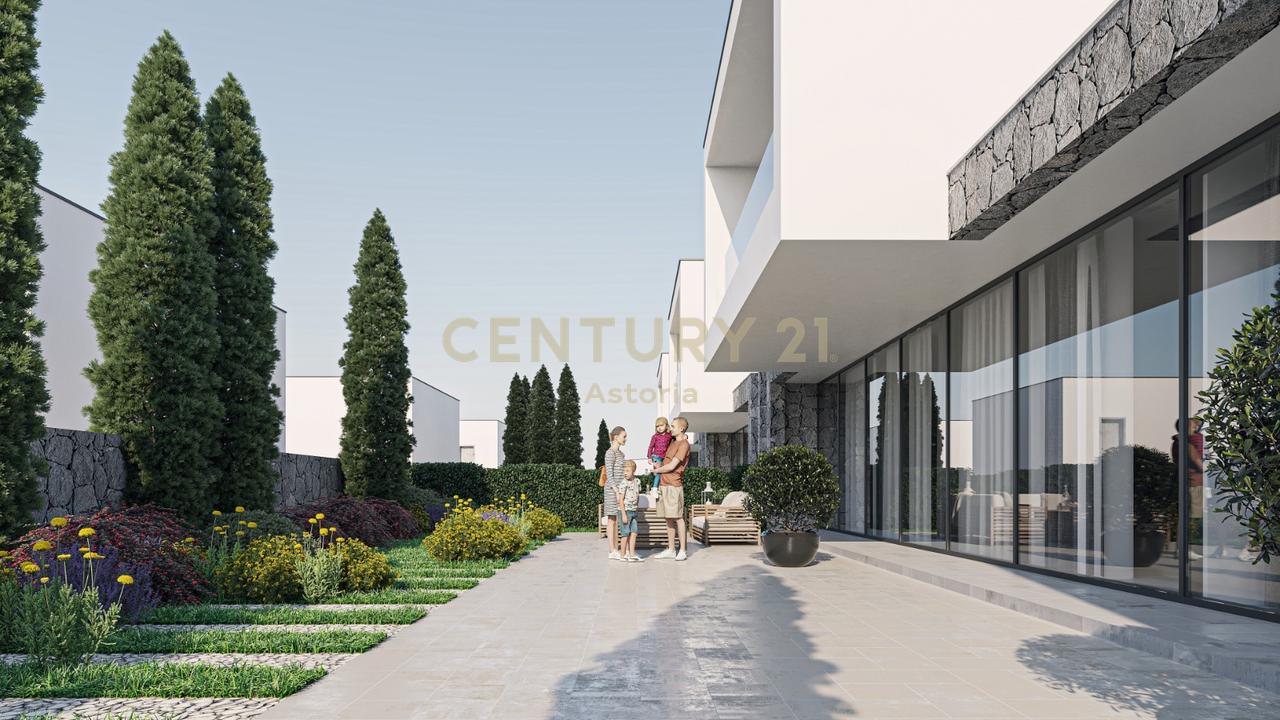 2+1 apartment with veranda and balcony with lake view in the Farka Lake Front residence