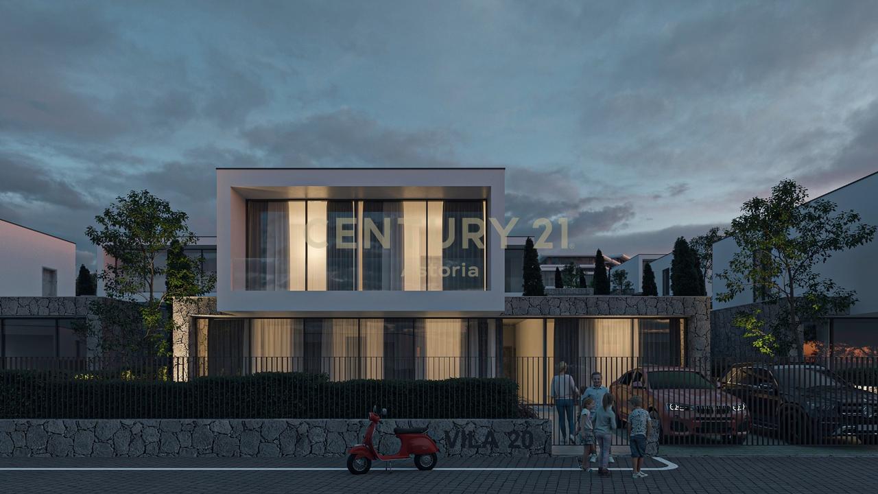 2+1 apartment with veranda and balcony with lake view in the Farka Lake Front residence