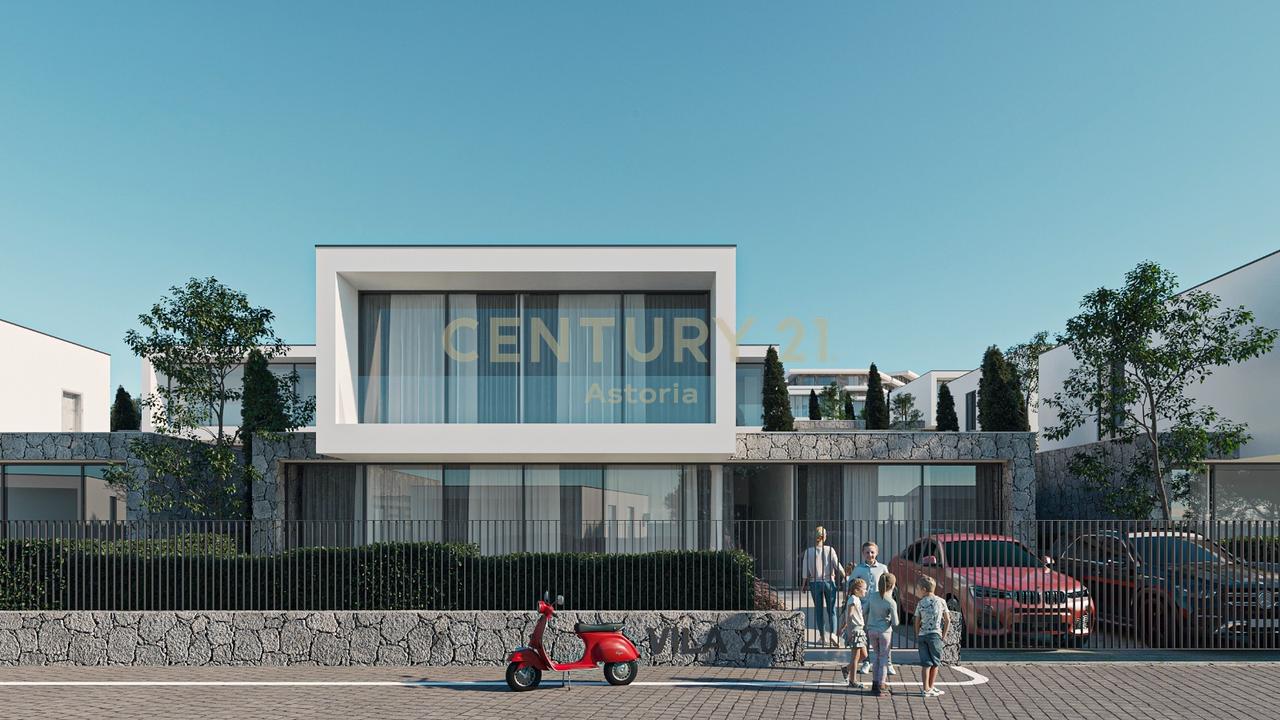 2+1 apartment with veranda and balcony with lake view in the Farka Lake Front residence