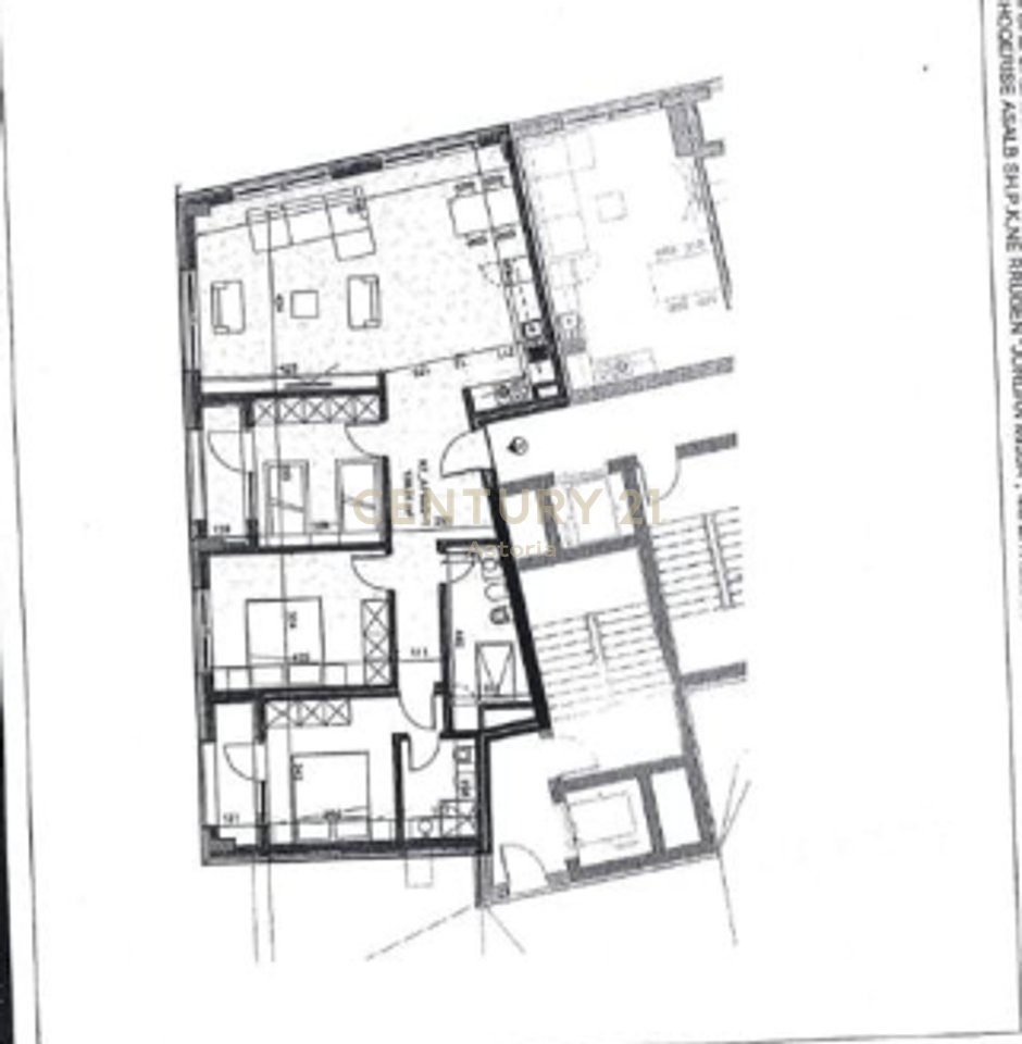 SHITET APARTAMENT 3+1+2 NE REZIDENCEN JORDAN, BULEVARDI I RI