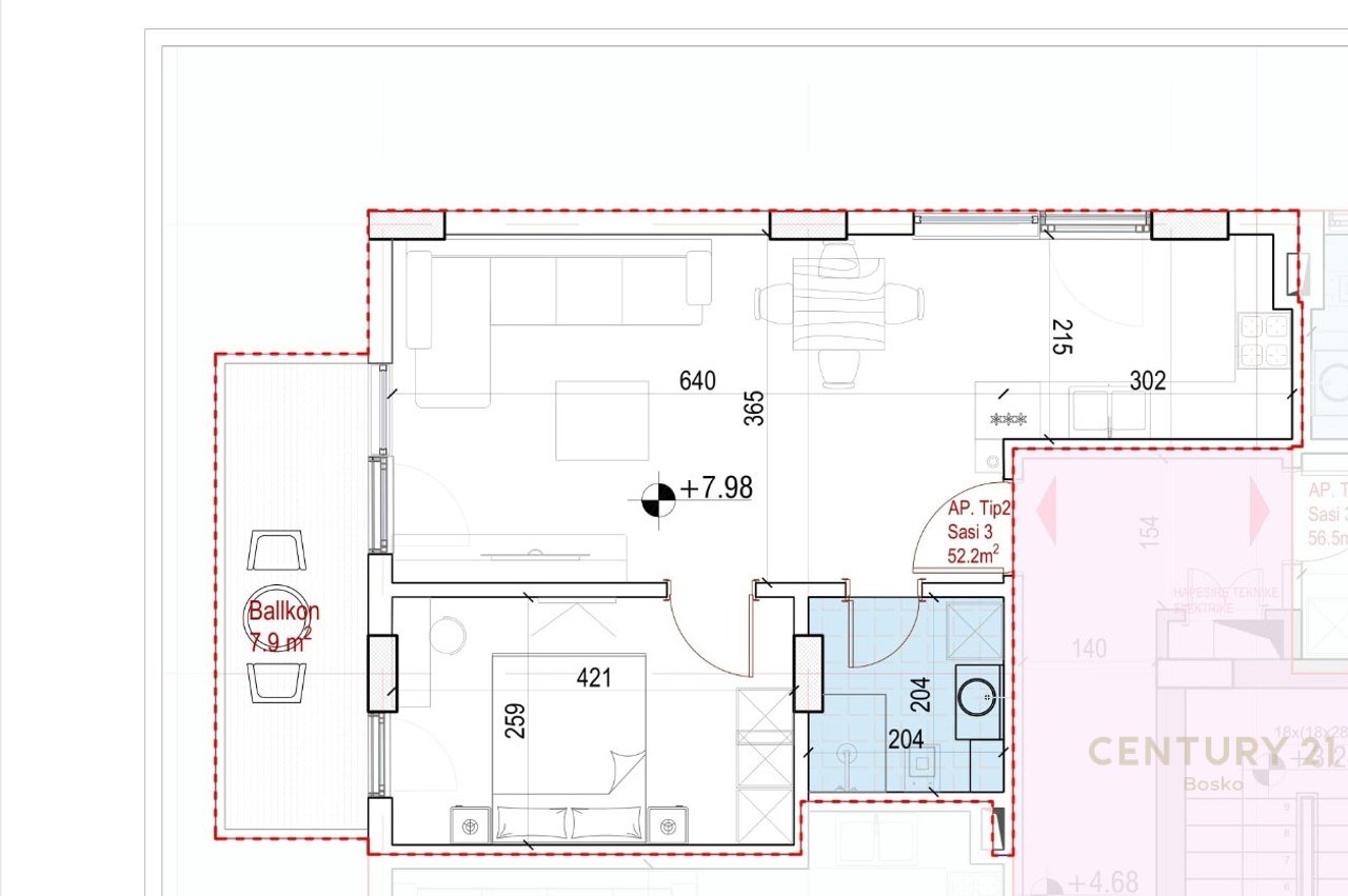 APARTMENT 1+1 FOR SALE, SARANDE