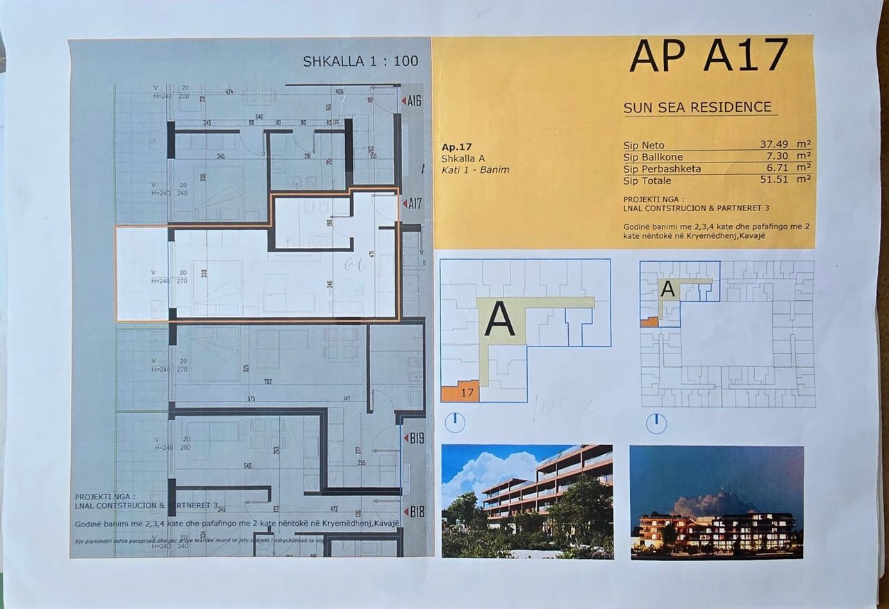 MONOLOCALE IN VENDITA NELLA RESIDENZA PIÙ NUOVA A GOLEM, SUN SEA RESIDENCE!! POSSIBILITÀ DI PAGAMENTO A RATE!!