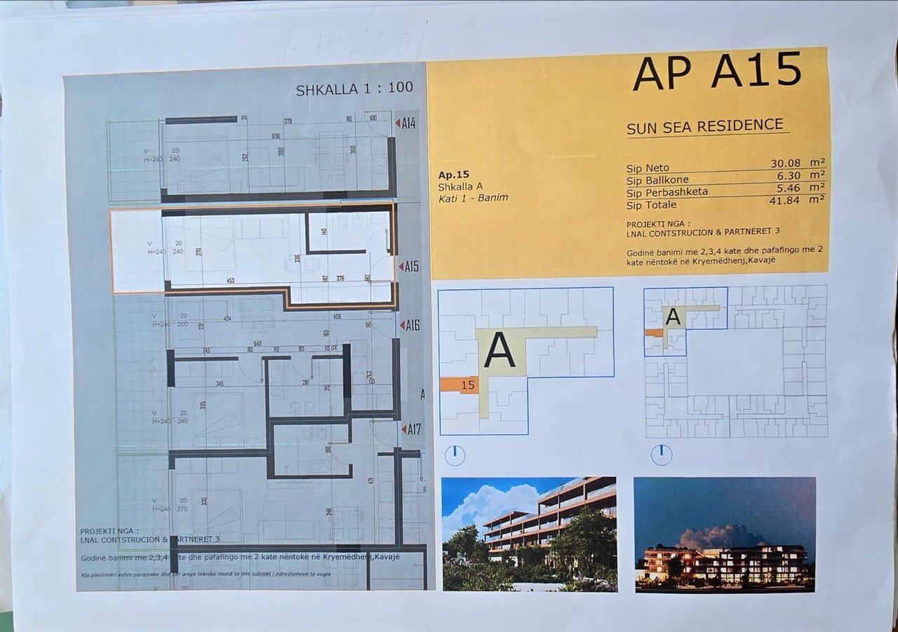 MONOLOCALE IN VENDITA NELLA NUOVA RESIDENZA A GOLEM, SUN SEA RESIDENCE!! POSSIBILITÀ DI PAGAMENTO A RATE!!