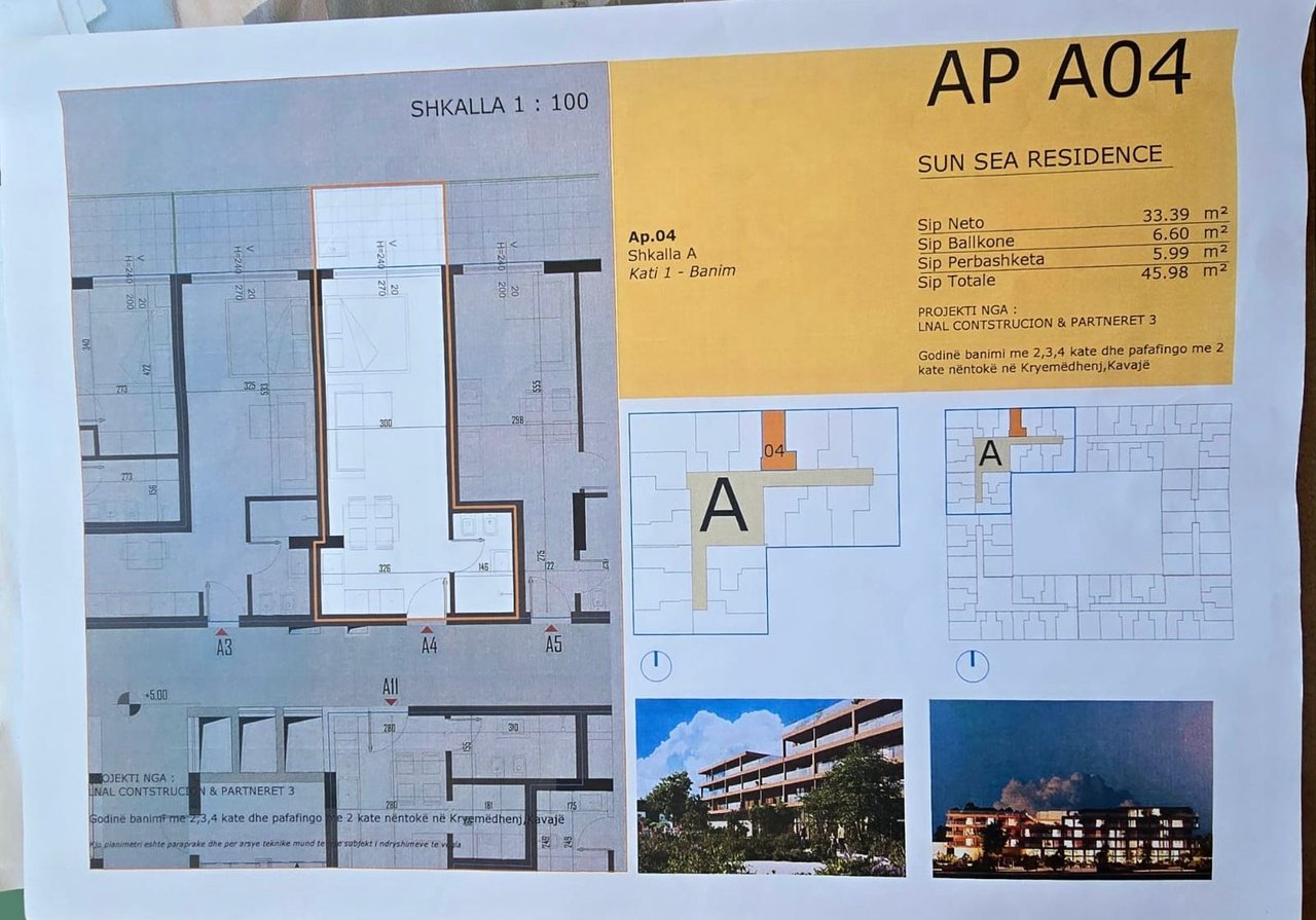 MONOLOCALE IN VENDITA NELLA NUOVA RESIDENZA A GOLEM, SUN SEA RESIDENCE!! OPZIONI DI PAGAMENTO DISPONIBILI!!