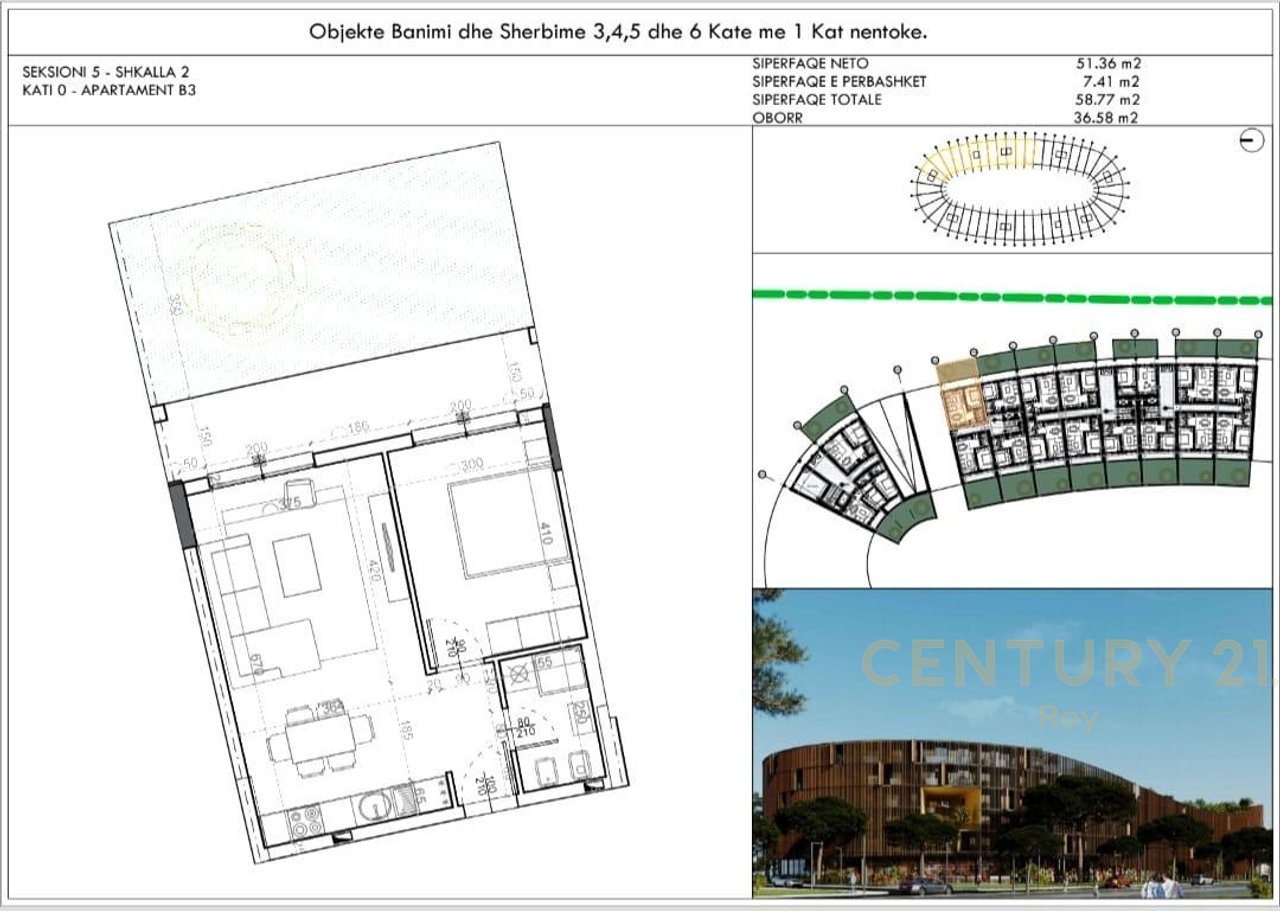 APPARTAMENTO 1+1 CON CORTILE IN VENDITA A EON RESIDENCE, GOLEM!