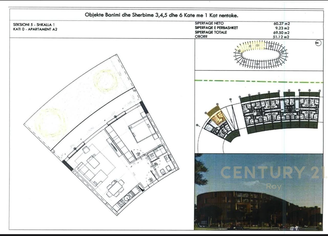 APPARTAMENTO 1+1 CON CORTILE IN VENDITA A EON RESIDENCE, GOLEM!