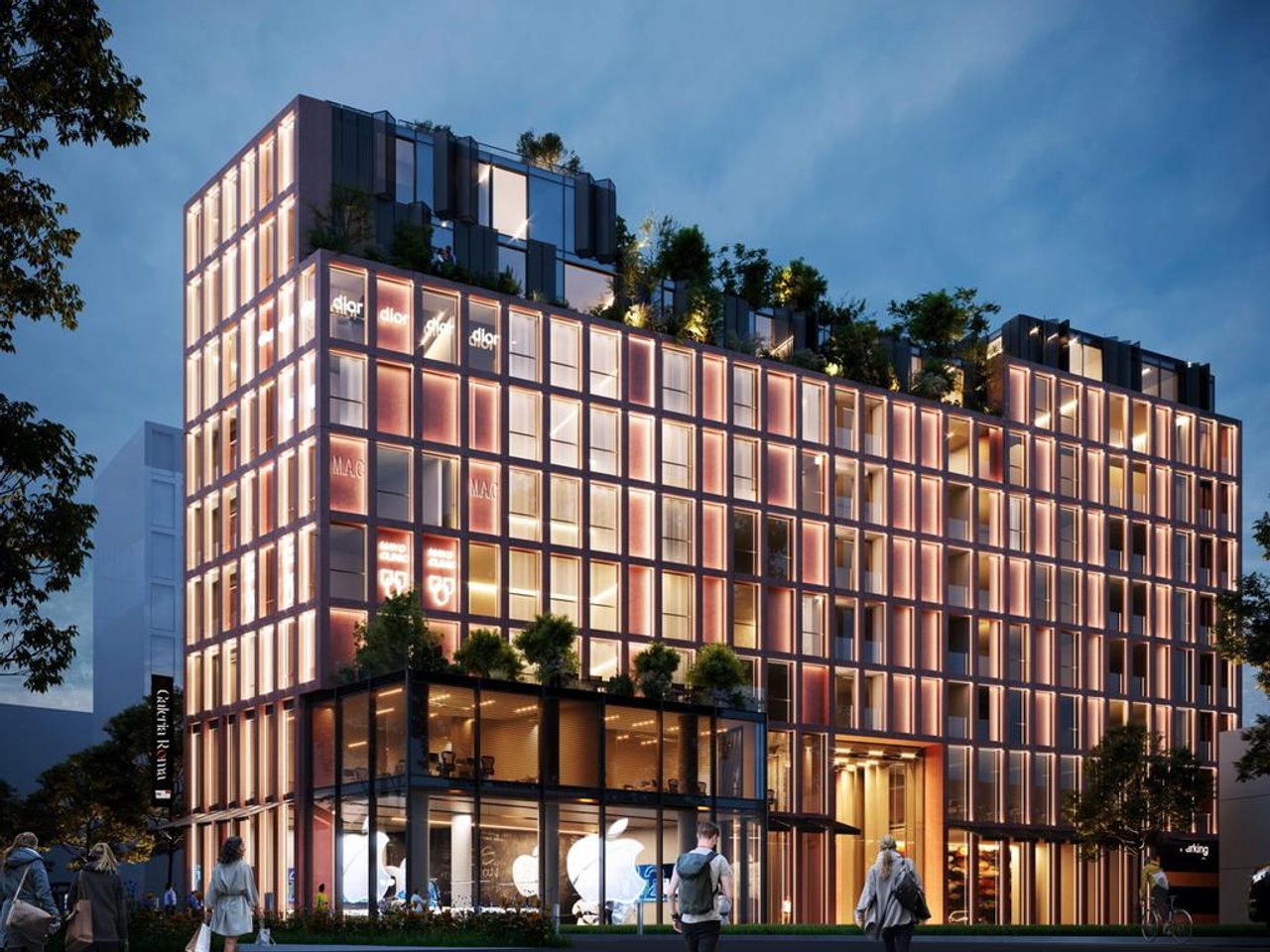 Jepet me Qera Apartament per Zyra në Rezidencen Galeria Roma, Rruga e Kavajës