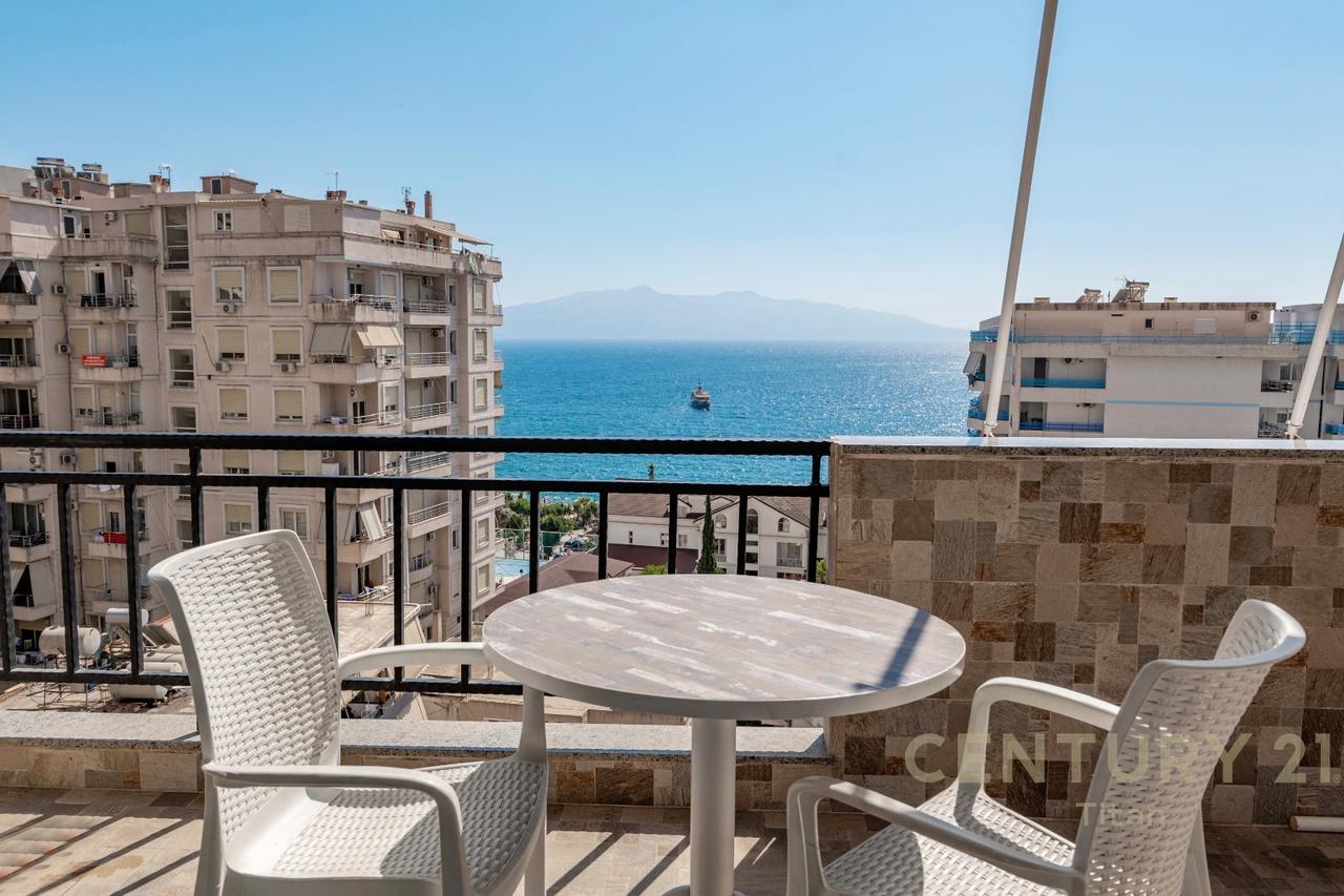 FOR SALE 3+1+2 APARTMENT WITH SEA VIEW IN THE CENTER OF SARANDA!
