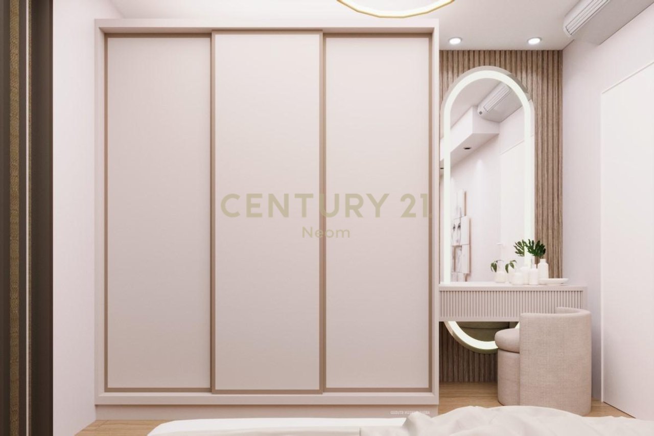Jepet me Qira apartament 1+1, Mobilim modern – Ish-Blloku,