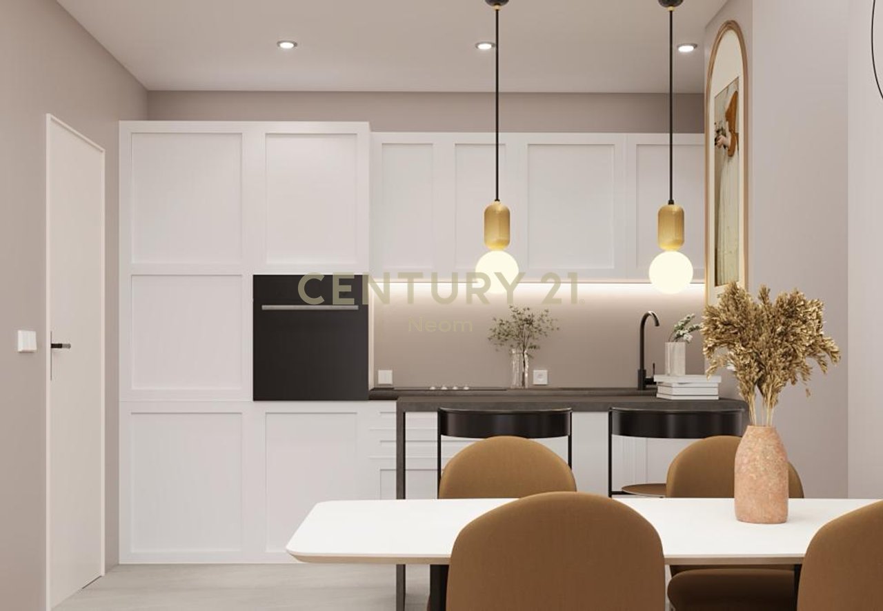 Jepet me Qira apartament 1+1, Mobilim modern – Ish-Blloku,