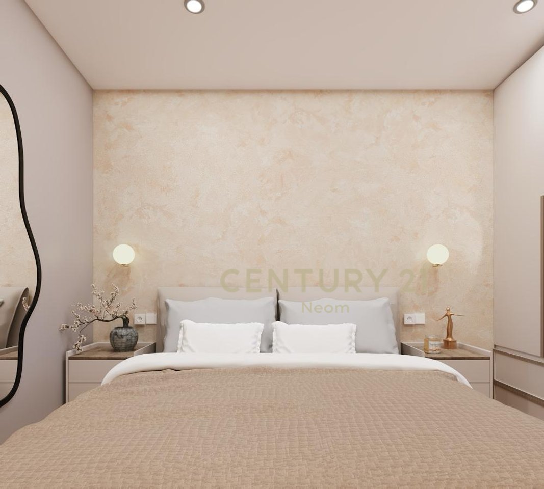 Jepet me Qira apartament 1+1, Mobilim modern – Ish-Blloku,