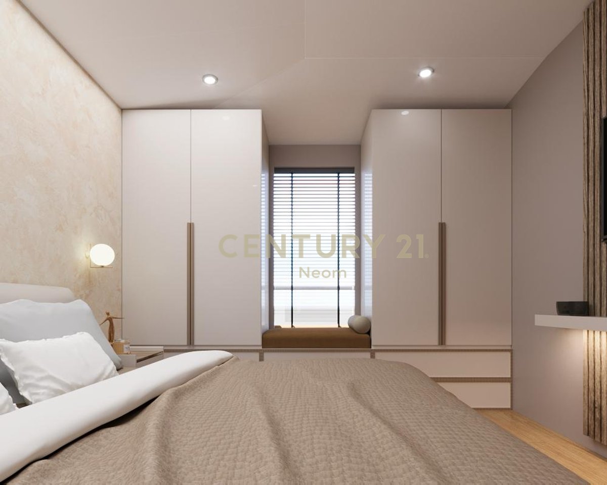 Jepet me Qira apartament 1+1, Mobilim modern – Ish-Blloku,