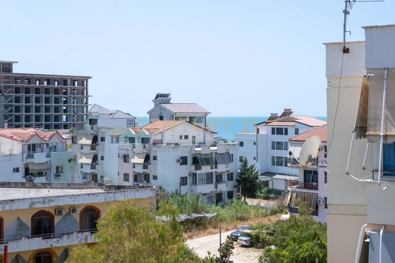 Apartament 2+1 me pamje deti për Shitje në Golem
