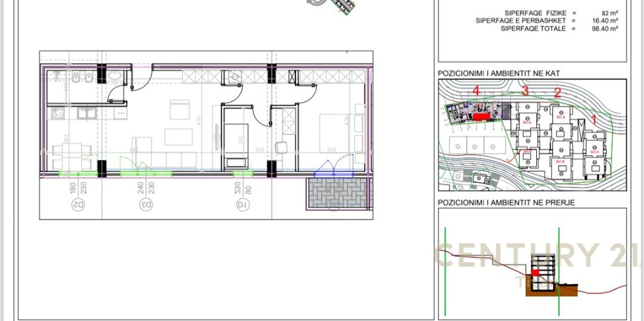 Vendesi appartamento 2+1+1 nella Residenza Kodra e Diellit 2!