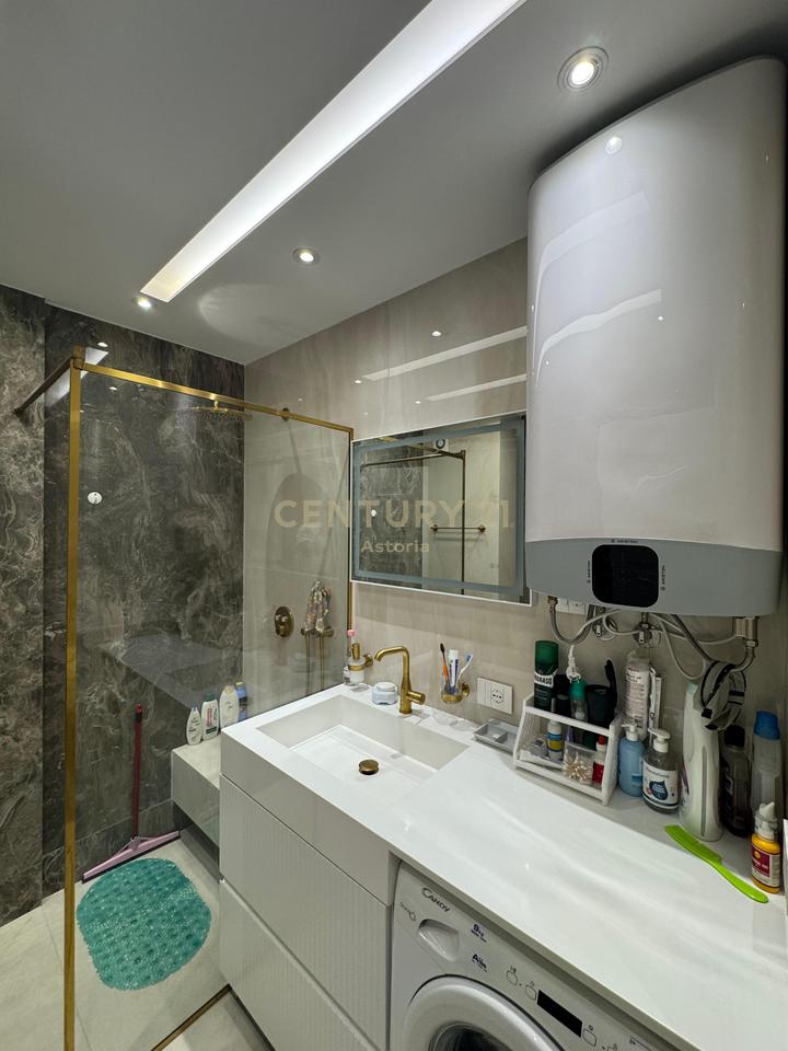 Premium apartment for rent 2+1+2+2 balconies with parking space at Olympic Residence Tirana