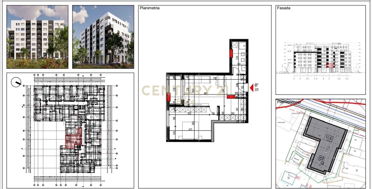 Shitet, Apartament 1+1, Paskuqan