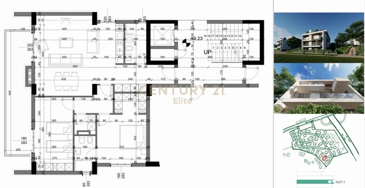 In vendita, appartamento 2+1+2, Tulipan Residence, Mjull-Bathore
