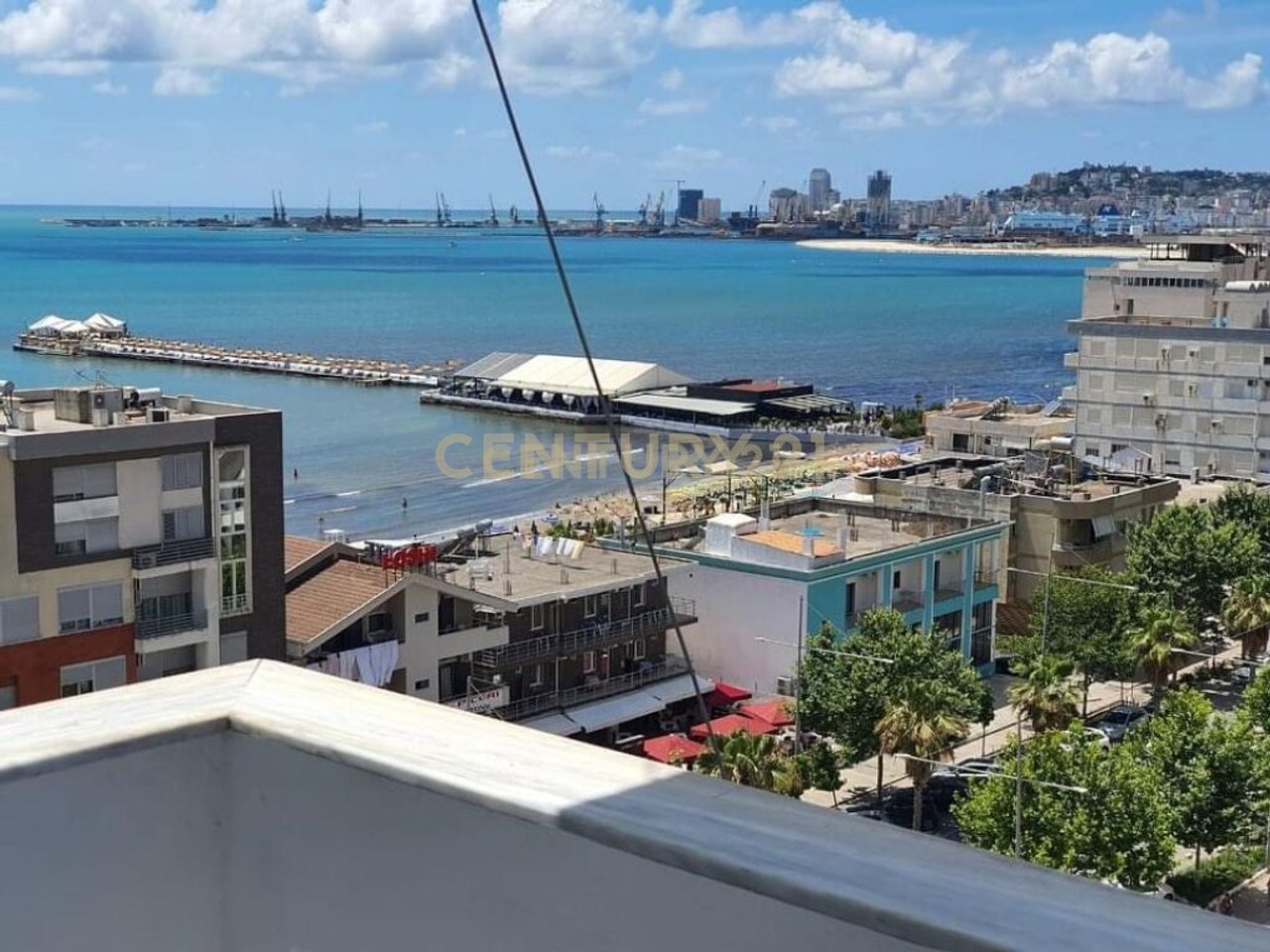 1+1 APARTMENT WITH SEA VIEW FOR SALE AT THE RED WHEEL!