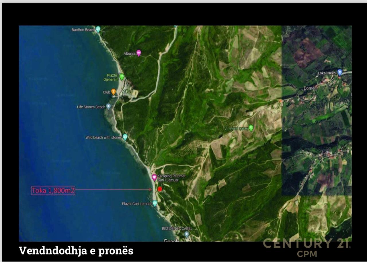 FOR SALE 1800m2 LAND IN SPILLE BY THE SEA