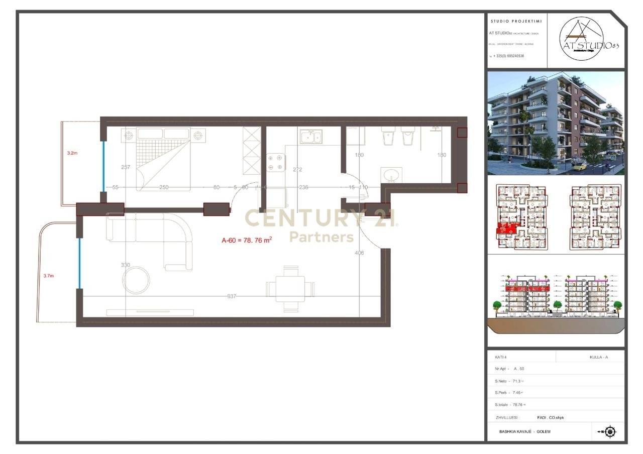 Shitet Apartament 1+1 në Rezidencë Ekskluzive pranë Plazhit të Golemit!