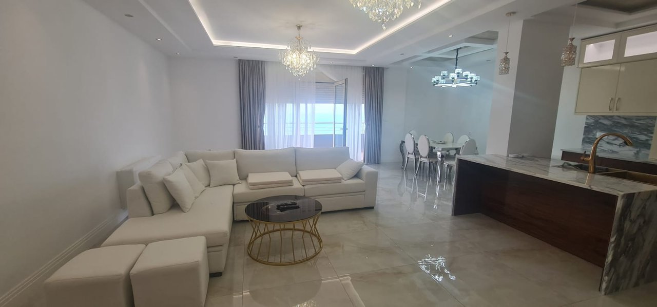 LUXURY APARTMENT 3+1+3 FOR SALE ON THE SEASIDE-SEA VIEW