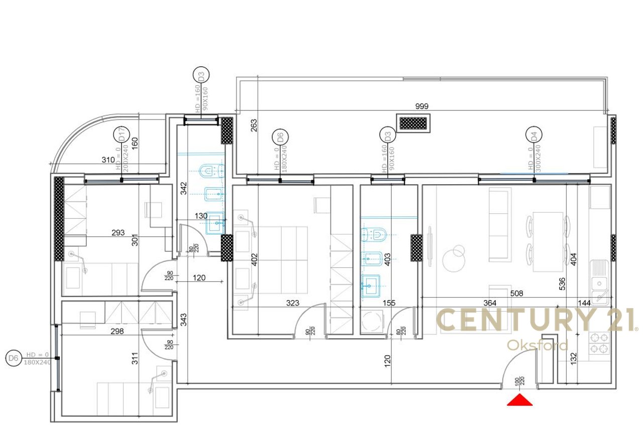 3+1 APARTMENT FOR SALE AT DRY LAKE