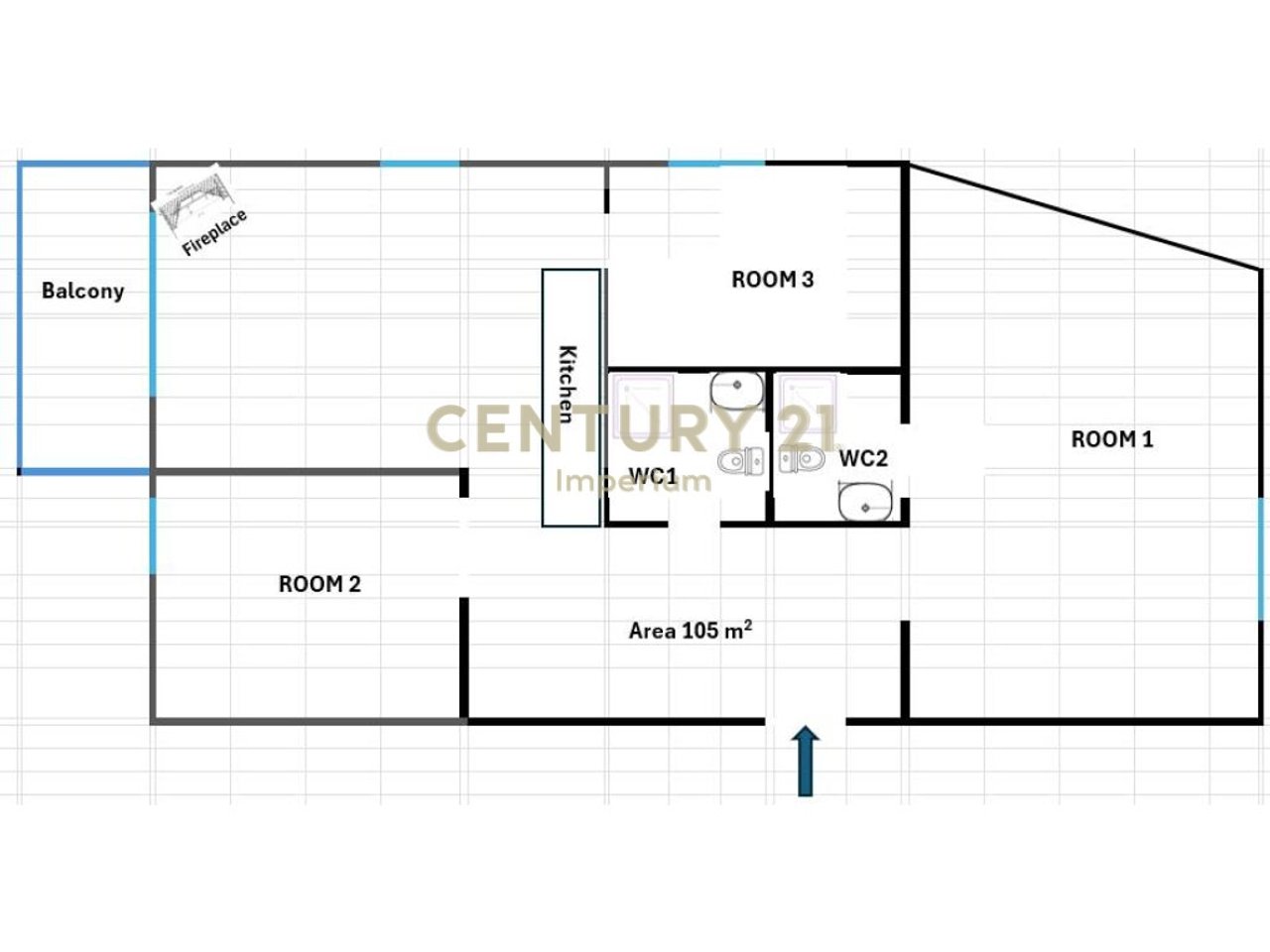 Apartment 3+1+2 for Sale in Yzberisht, Cabej Palaces, Tirana