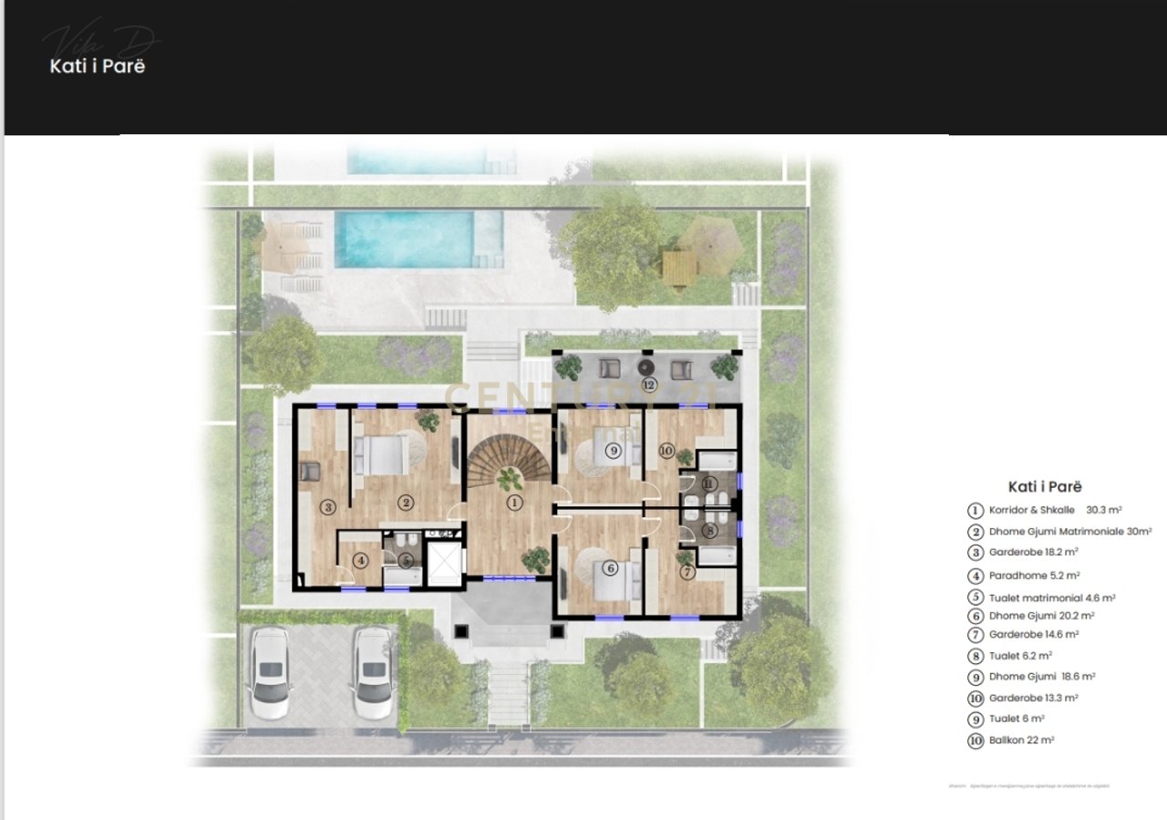 Villa in vendita nella "ZONA MONTCLAIR" Residenza Edificio D