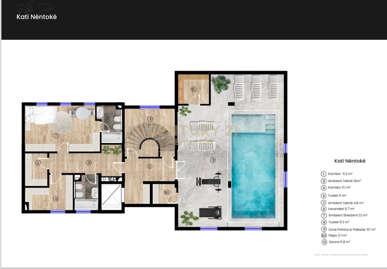 Villa in vendita nella "ZONA MONTCLAIR" Residenza Edificio D